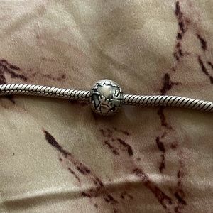 Pandora world round charm